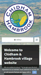 Mobile Screenshot of chidhamandhambrook.info